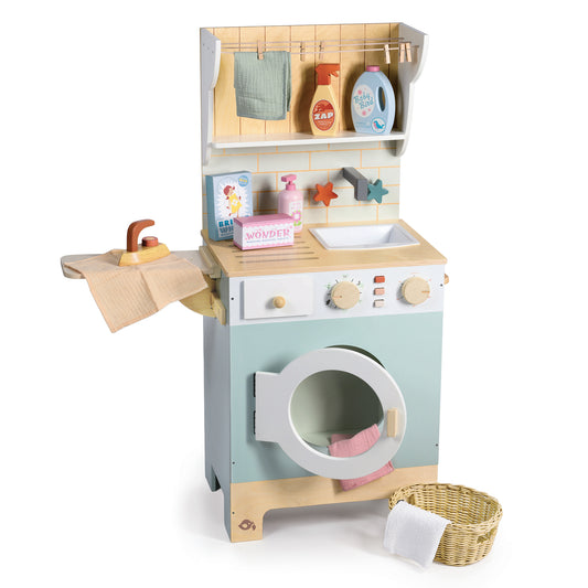 Tender Leaf Toys Wooden Laundrette - Grace and Fox