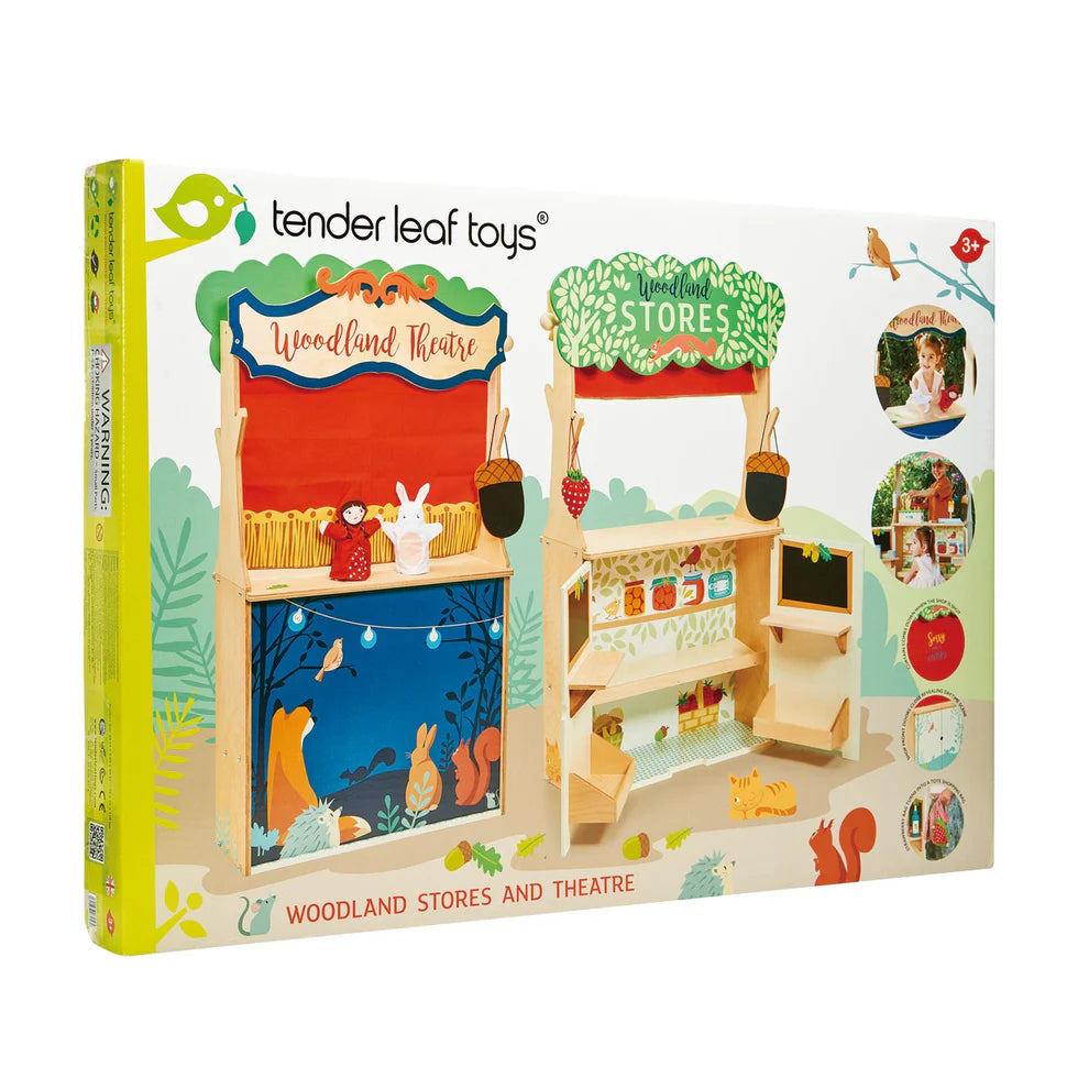 Tender Leaf Toys Woodland Stores and Theatre - Grace and Fox
