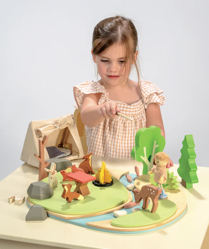 Tender Leaf Toys Wildlife Camping Playset - Grace and Fox