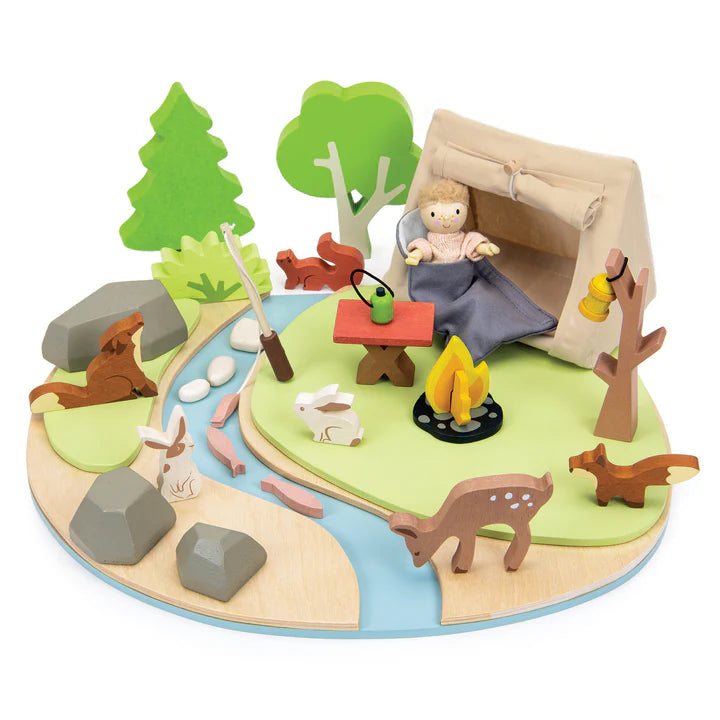 Tender Leaf Toys Wildlife Camping Playset - Grace and Fox