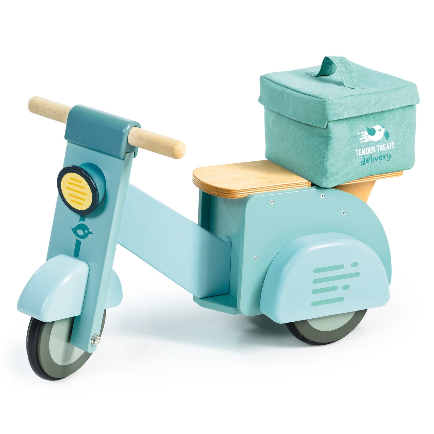 Tender Leaf Toys Wooden Delivery Scooter -Blue - Grace and Fox