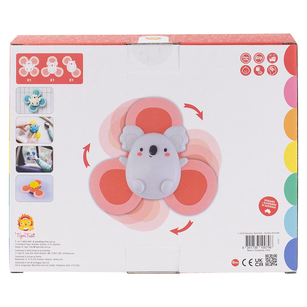 Tiger Tribe Sensory Spinners - Aussie Animals - Grace and Fox