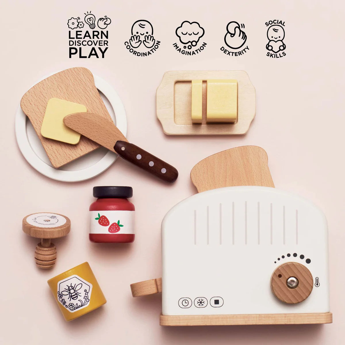 Le Toy Van Pop-up Toaster and Breakfast Set