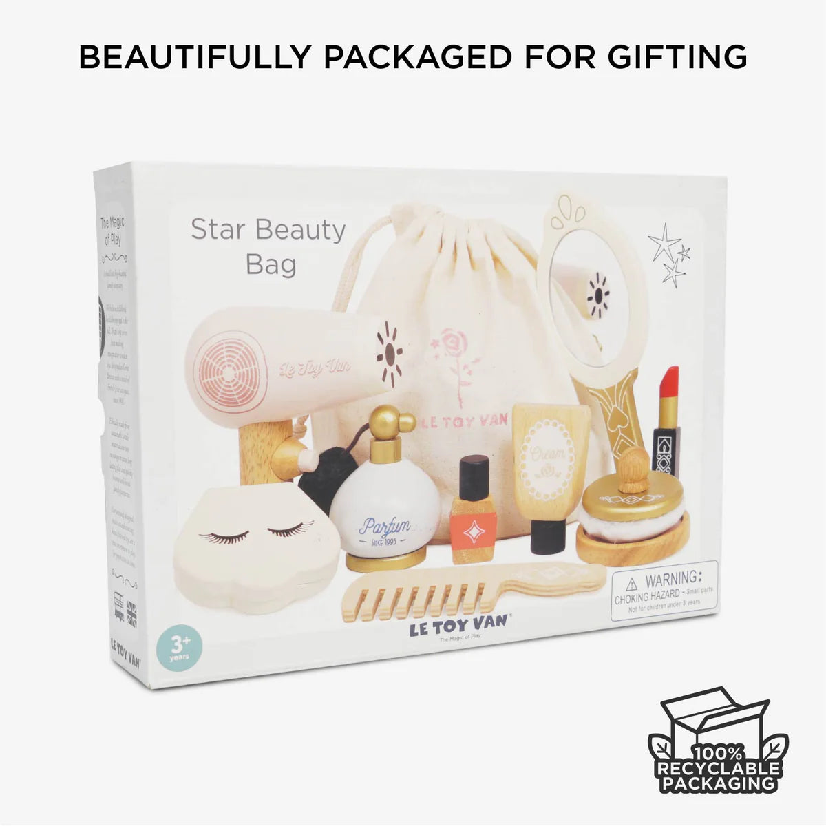 Le Toy Van Vanity Star Wooden Beauty Kit - Grace and Fox