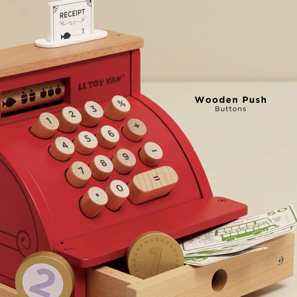 Le Toy Van Shop Till - Cash Register & Money - Grace and Fox