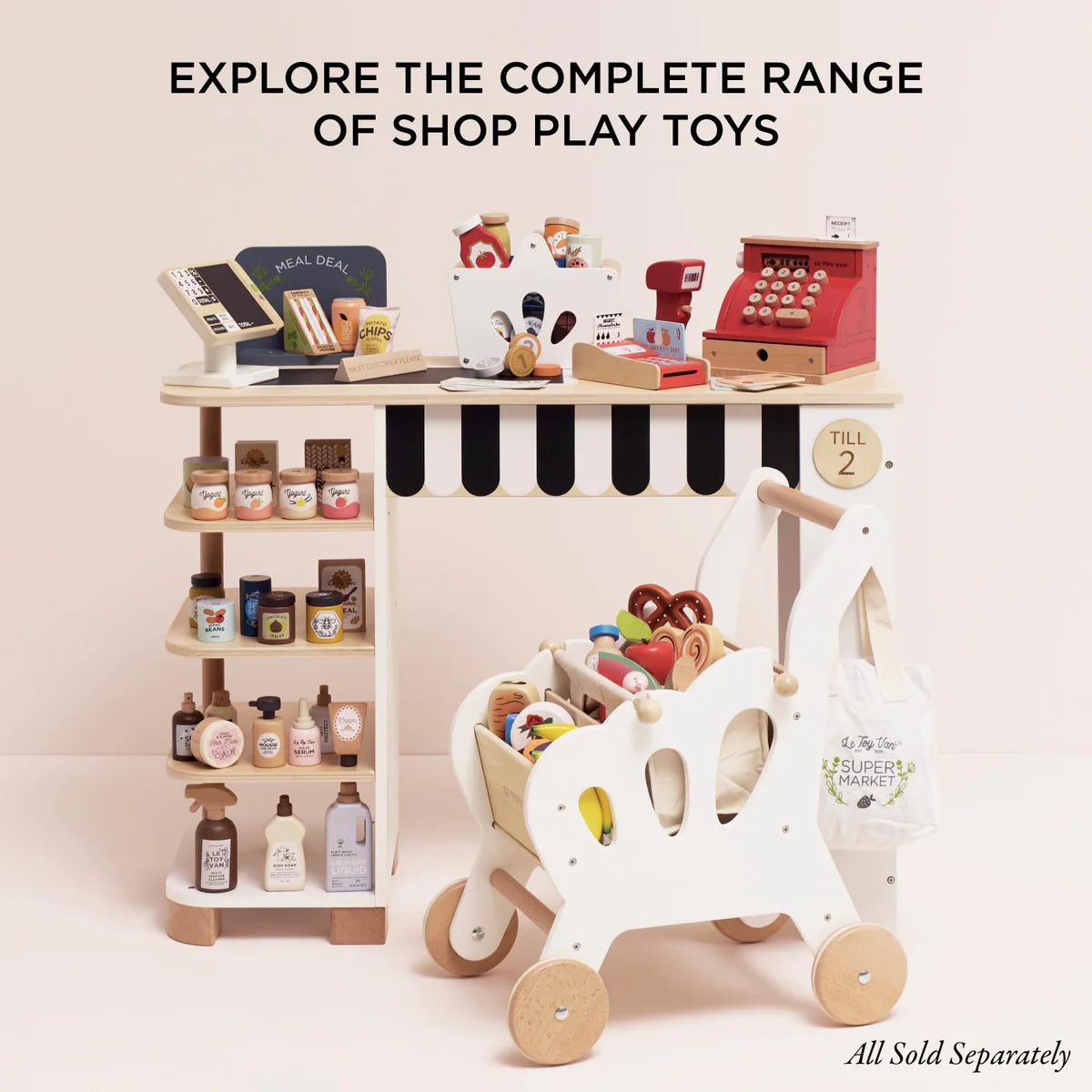 Le Toy Van Shop Till - Cash Register & Money - Grace and Fox