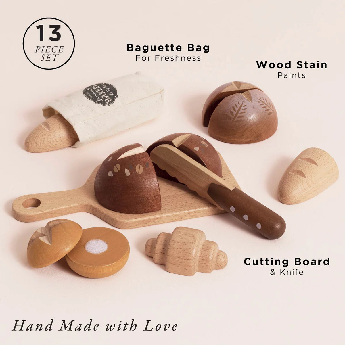 Le Toy Van Artisan Bread and Knife Set