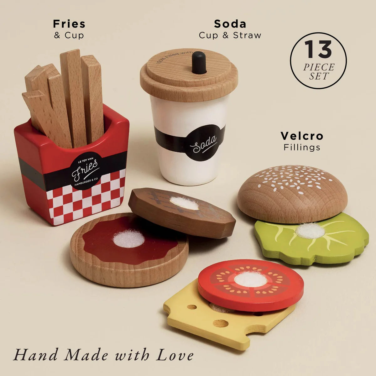 Le Toy Van Gourmet Hamburger Set