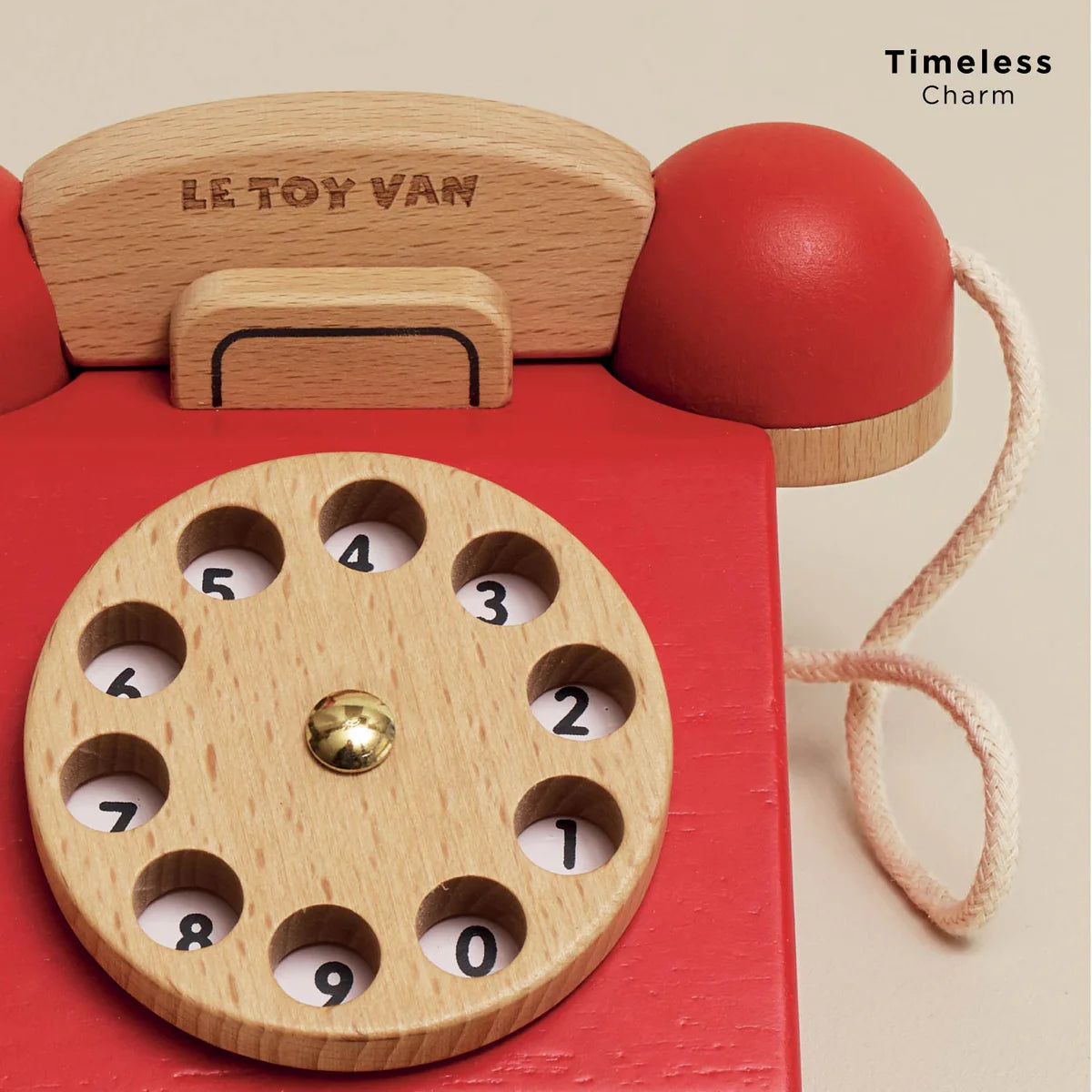 Le Toy Van Vintage Wooden Phone