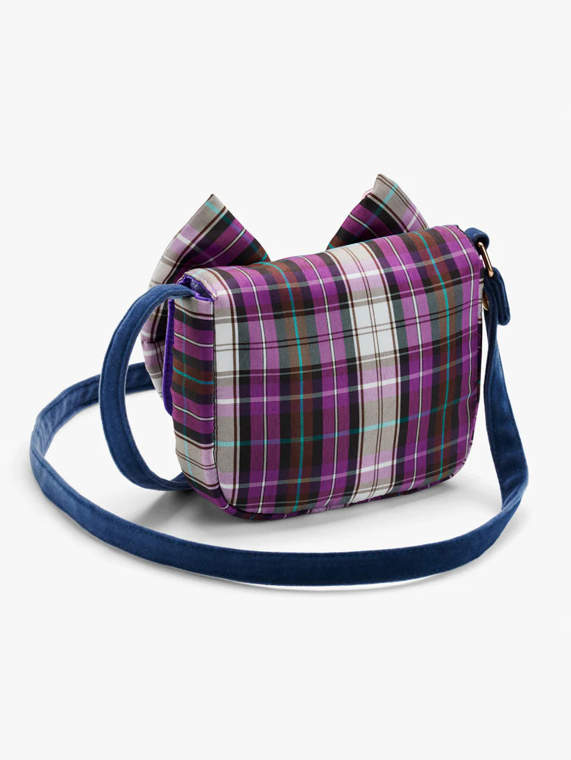 Stych - Check Taffeta Bow Crossbody Bag - Grace and Fox