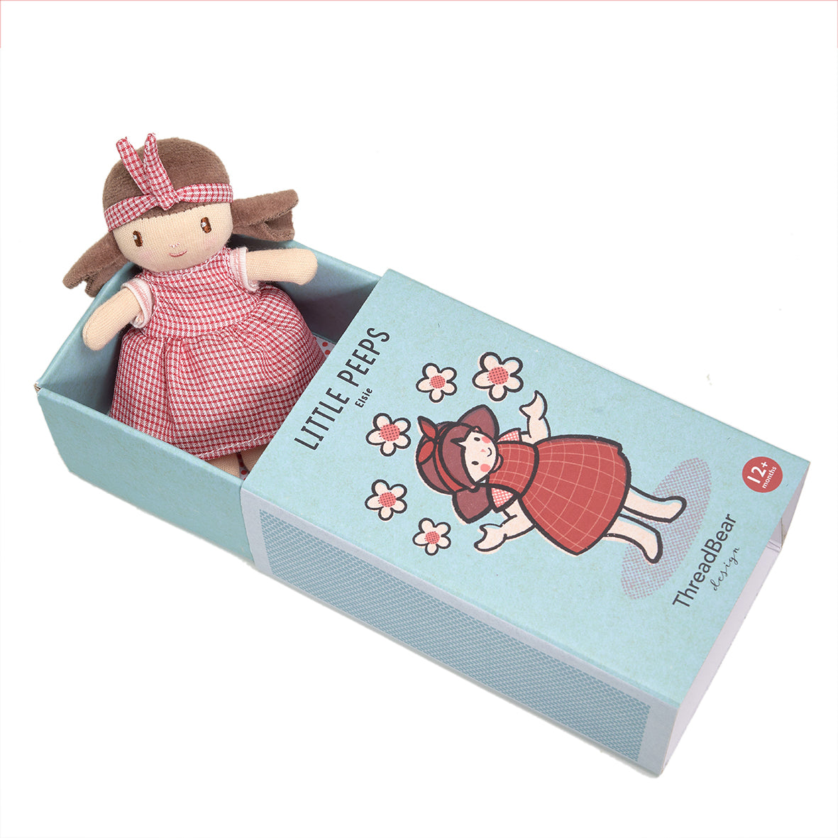 Threadbear Little Peeps Elsie Doll - Grace and Fox