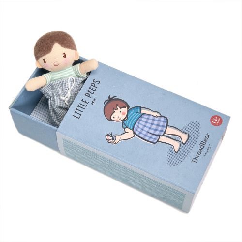 Threadbear Little Peeps Jack Boy Doll - Grace and Fox