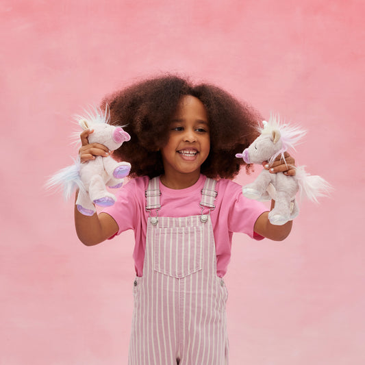 Olli Ella Binky Baby Unicorn - Glitter Lilac - Grace and Fox