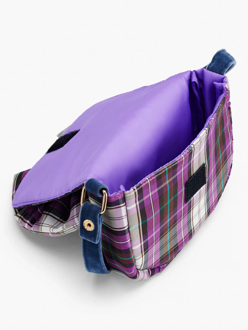 Stych - Check Taffeta Bow Crossbody Bag - Grace and Fox