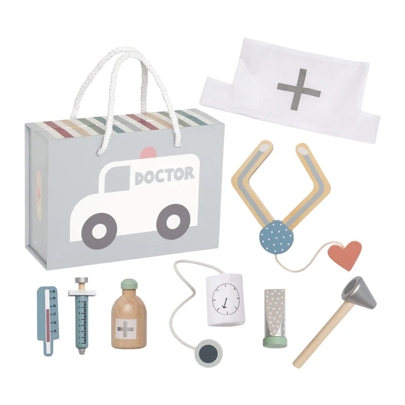 Jabadabado Doctors Case - Grey - Grace and Fox