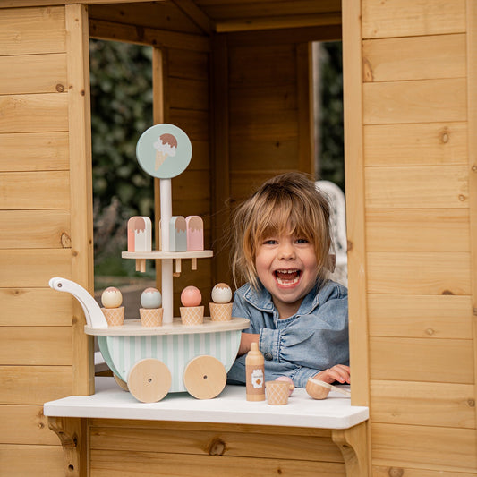 Jabadabado Ice Cream Trolley - Stripes - Grace and Fox