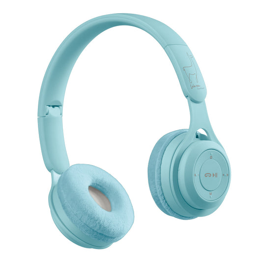 Lalarma Wireless Headphones- Blue Pastel - Grace and Fox
