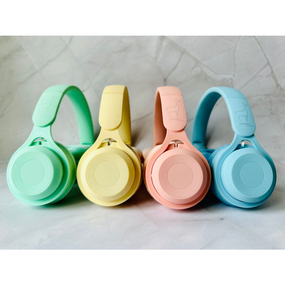 Lalarma Wireless Headphones- Mint Pastel - Grace and Fox