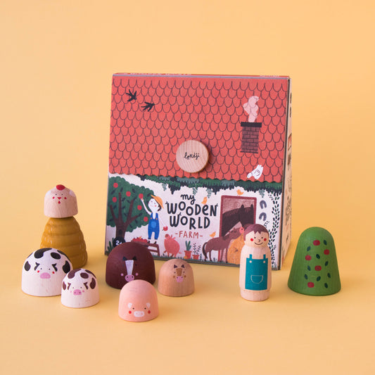 Londji - My Wooden World - Farm - Grace and Fox