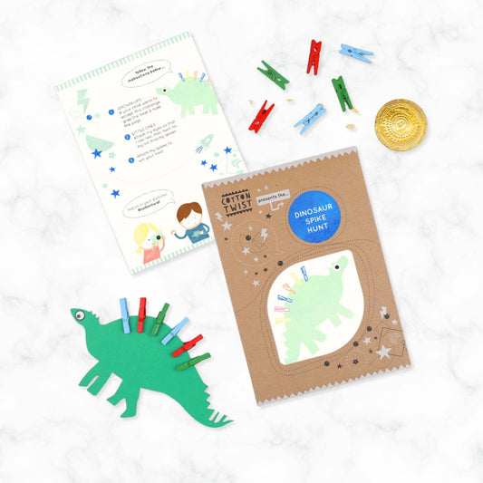 Stegosaurus Spike Hunt Kit by Cotton Twist - Grace and Fox
