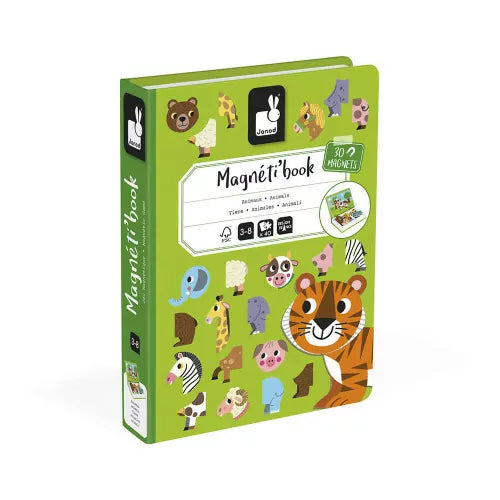 Janod Magneti'Book - Animals - Grace and Fox