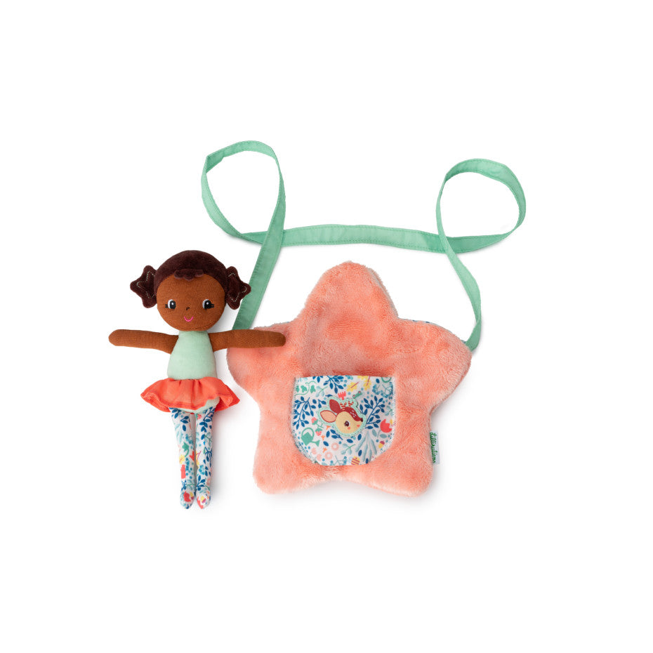 Lilliputiens - Anna doll with Star Bag - Grace and Fox