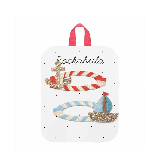We Are Sailing Hair Clips - Rockahula - Grace and Fox