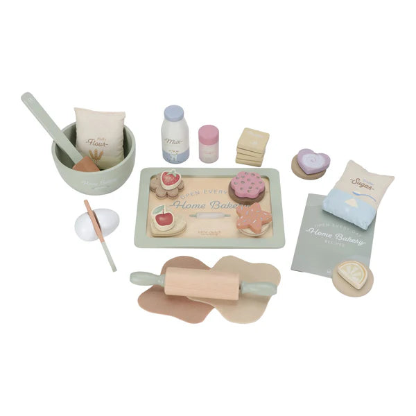 Little Dutch - Wooden Baking set FSC - Grace and Fox