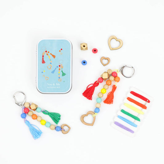 'You and Me' Tassel Keyring Gift Kit By Cotton Twist - Grace and Fox