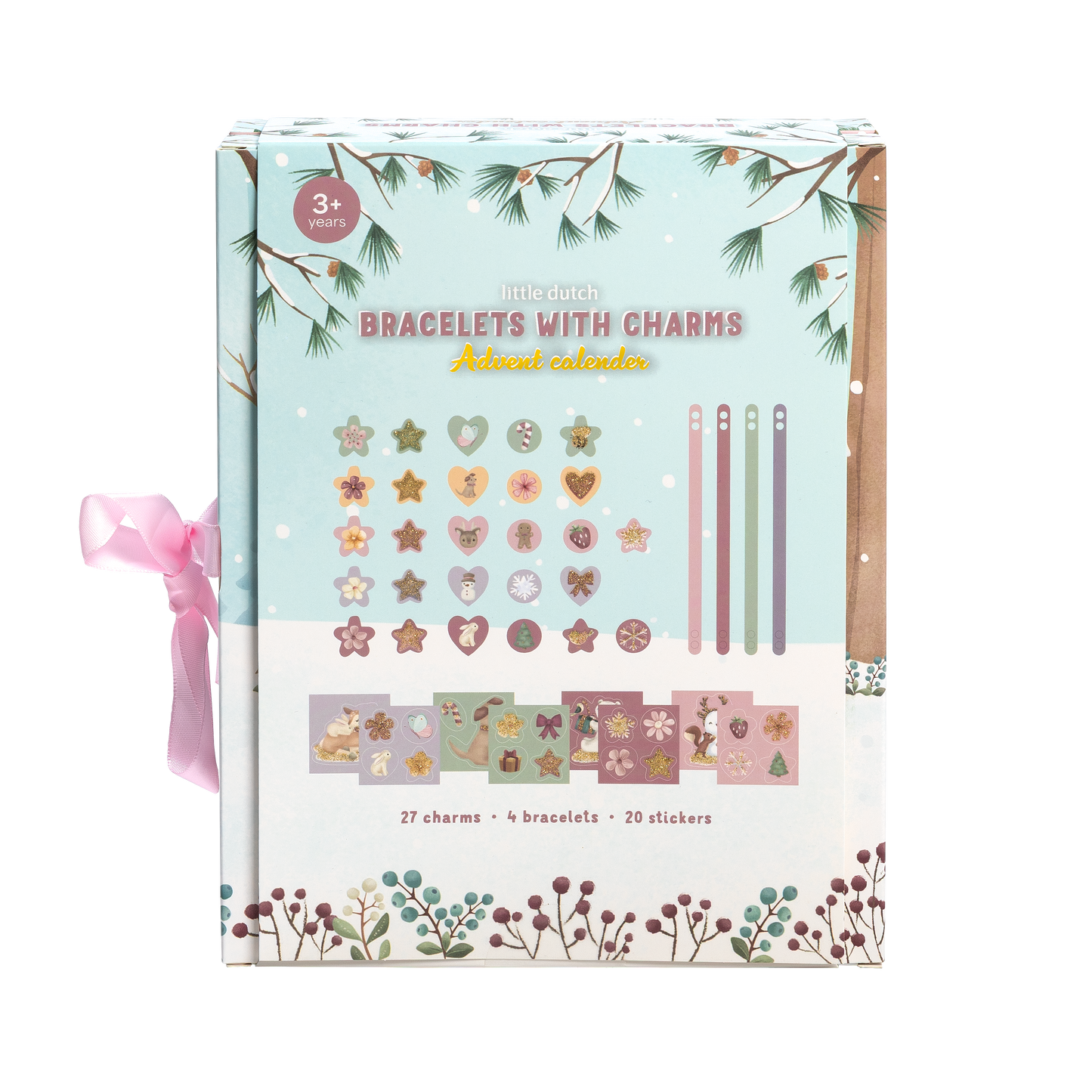 Little Dutch bracelets with charms and festive stickers