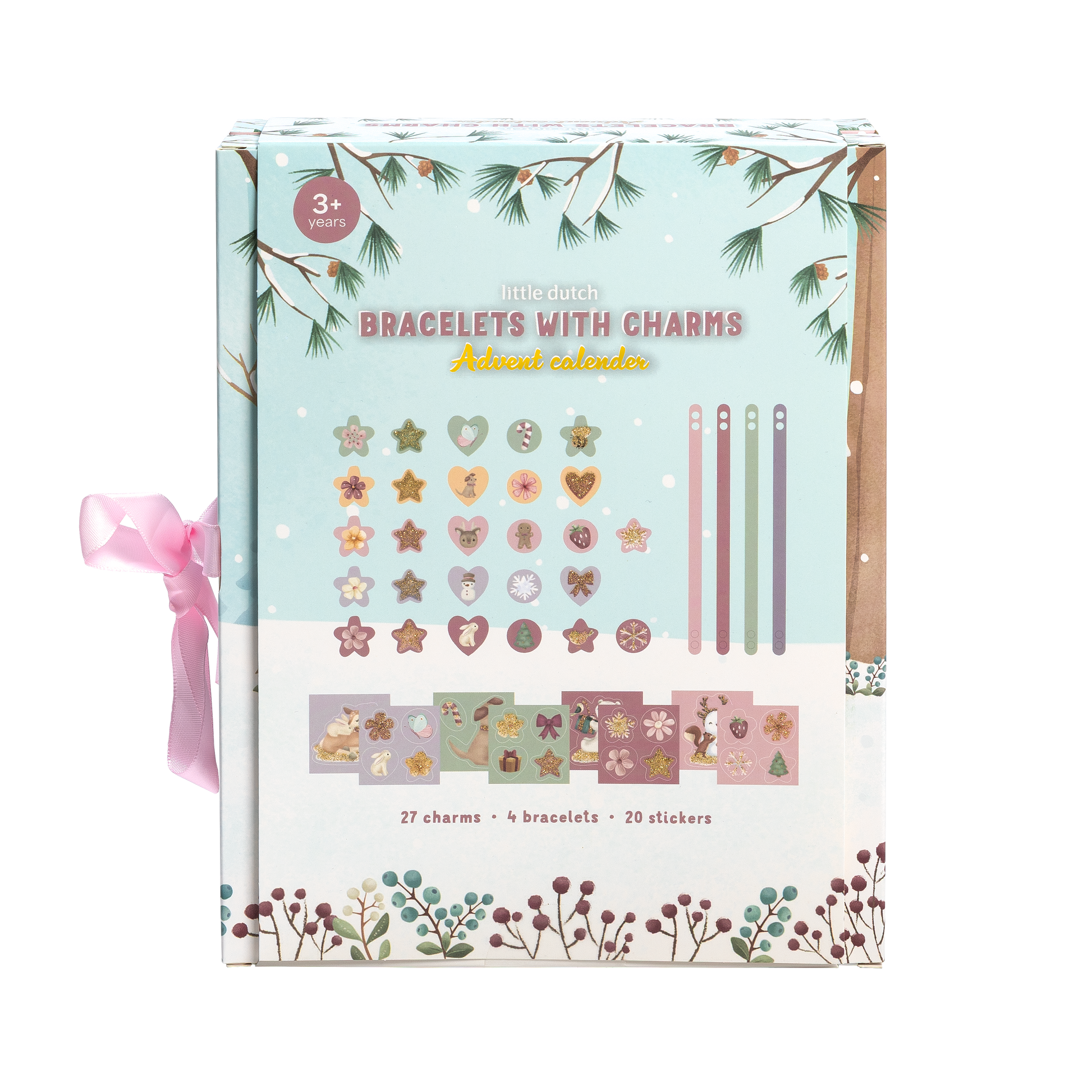 Little Dutch bracelets with charms and festive stickers