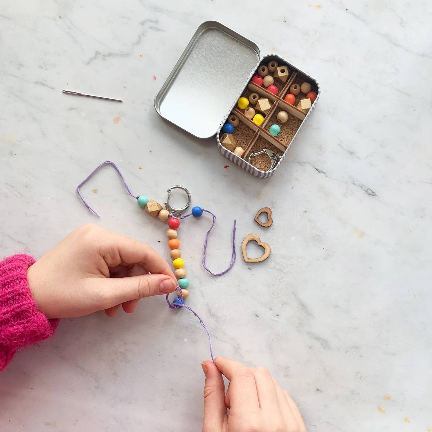 'You and Me' Tassel Keyring Gift Kit By Cotton Twist - Grace and Fox