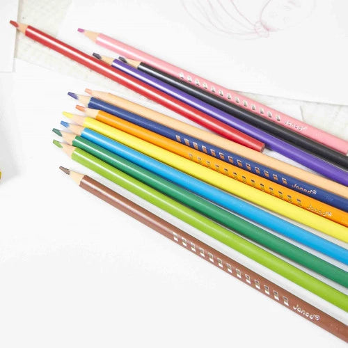 Janod Colouring Pencils 12 Pack