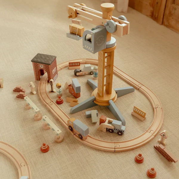 Little Dutch - Wooden Crane set FSC - Grace and Fox