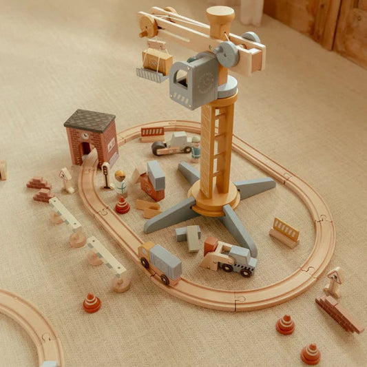 Little Dutch - Wooden Crane set FSC - Grace and Fox