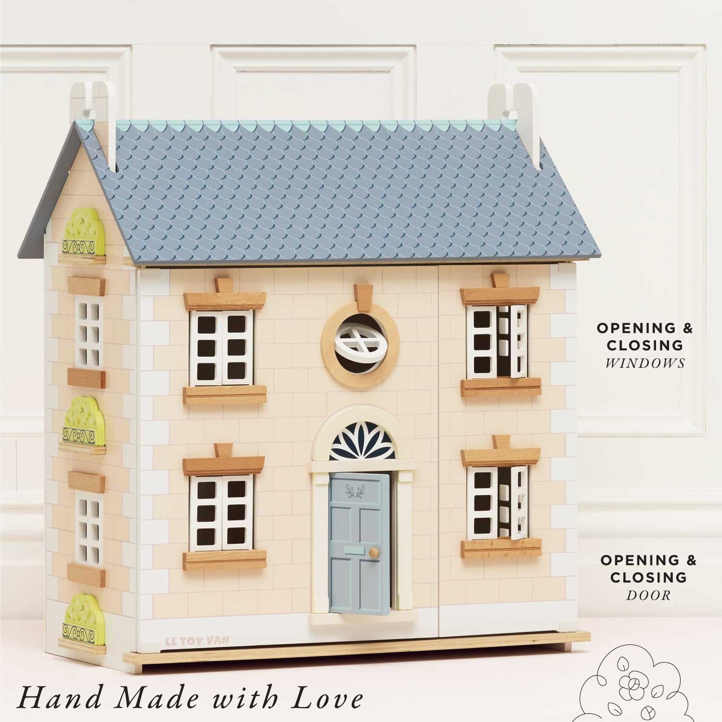 Bay Tree Wooden Dolls House - Grace and Fox