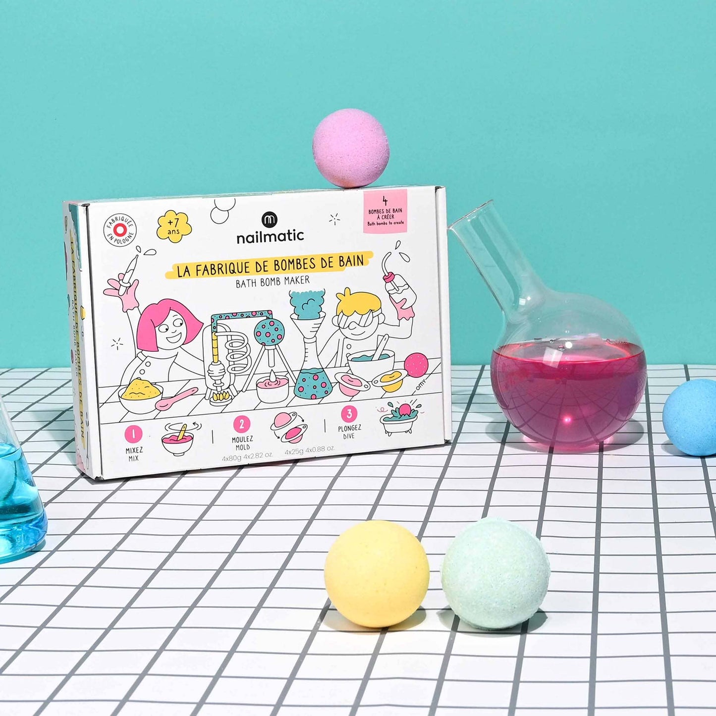 Nailmatic Bath Bomb Maker Kit - Grace and Fox