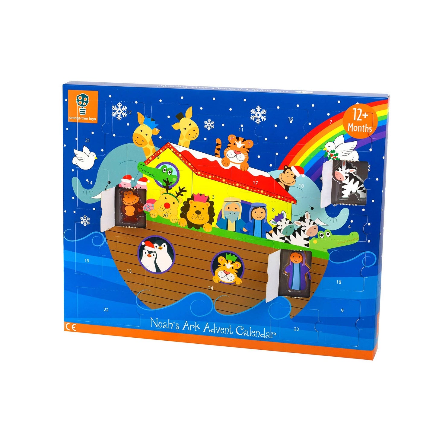 Orange Tree Toys Wooden Advent Calendar - Noahs Ark