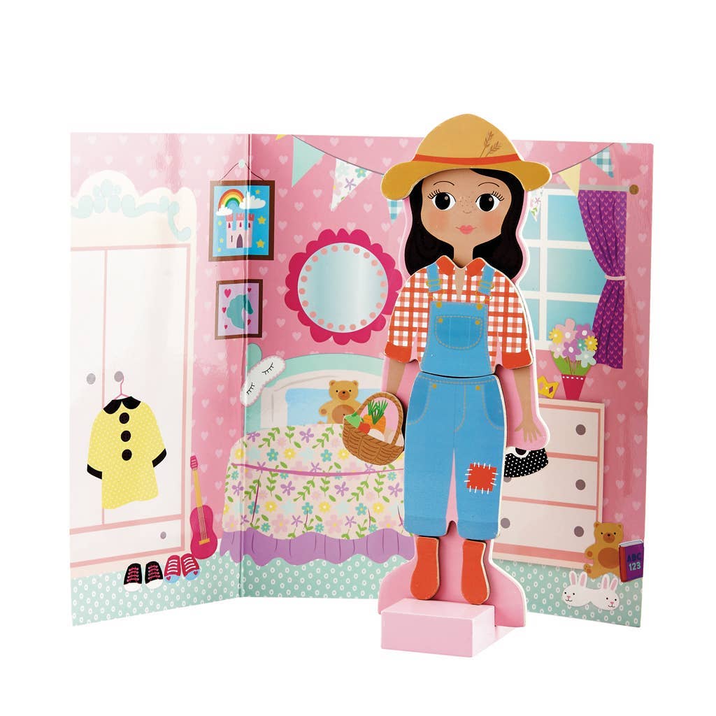 Floss & Rock - Sophia Magnetic Dress up Character - Grace and Fox