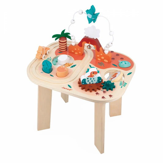 Janod Wooden Dinosaur Activity Table - Grace and Fox