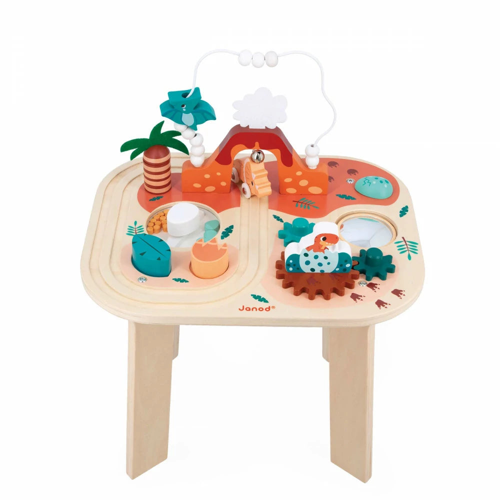 Janod Wooden Dinosaur Activity Table - Grace and Fox