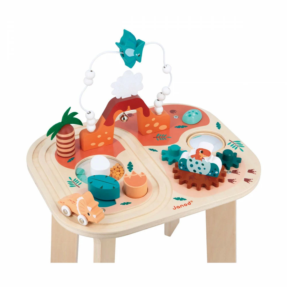 Janod Wooden Dinosaur Activity Table - Grace and Fox