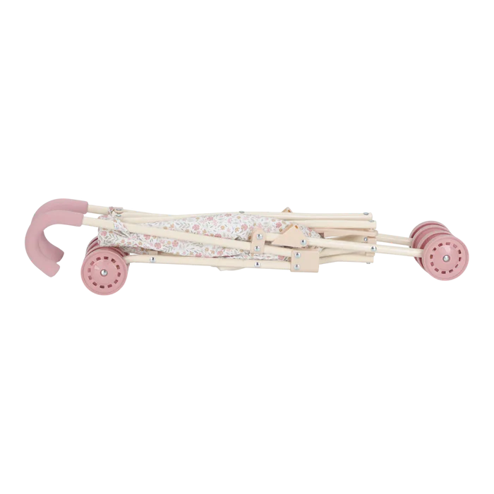 Little Dutch Metal Doll Stroller - White