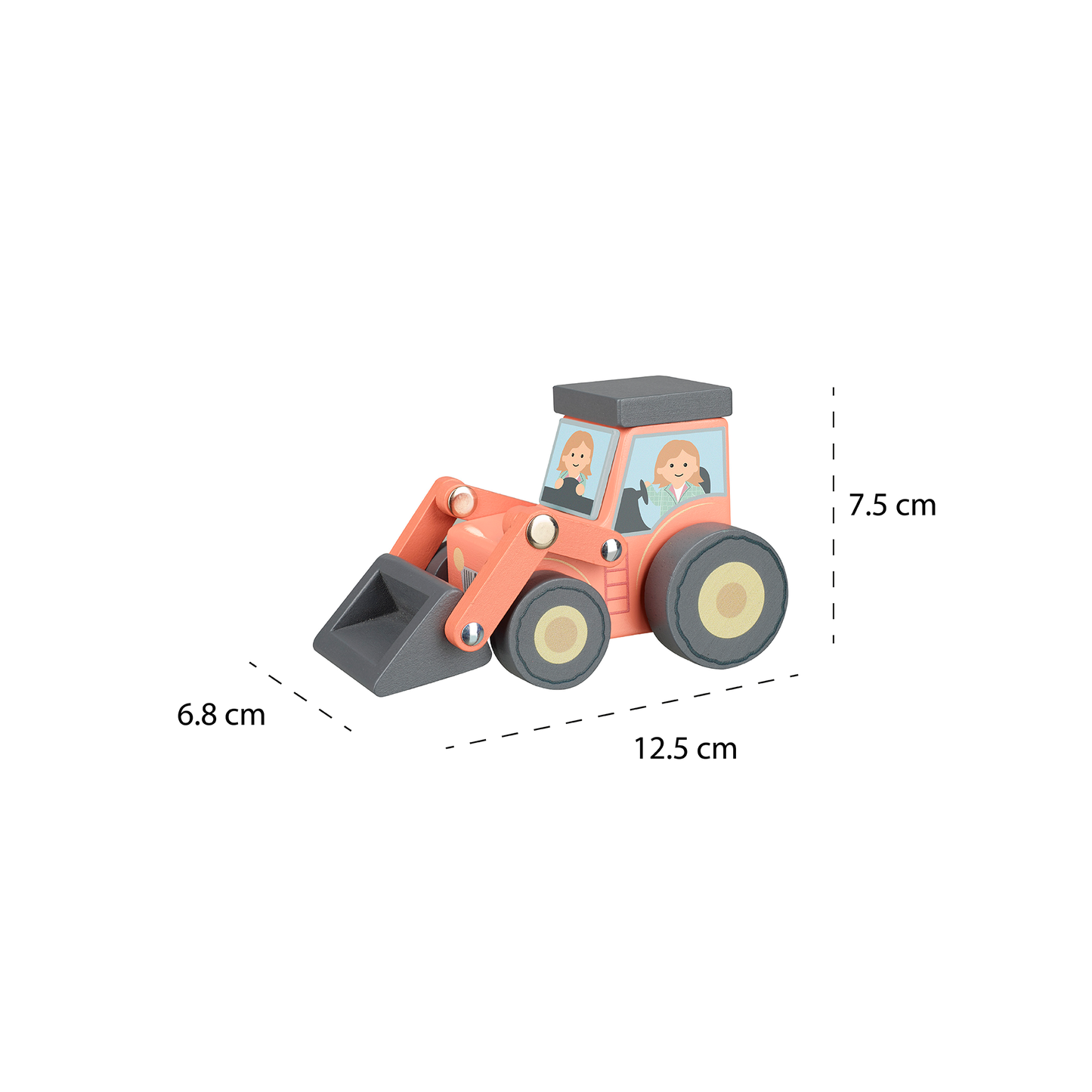 NEW! Farm Wooden Loader Tractor - Grace and Fox