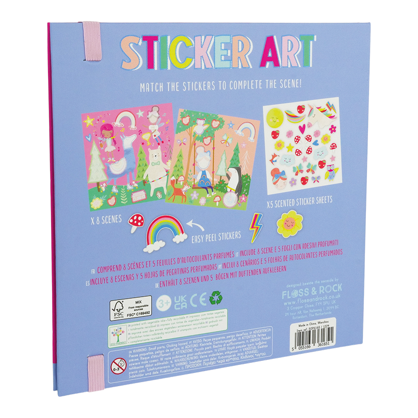Floss & Rock - Rainbow Fairy Sticker Art - Grace and Fox