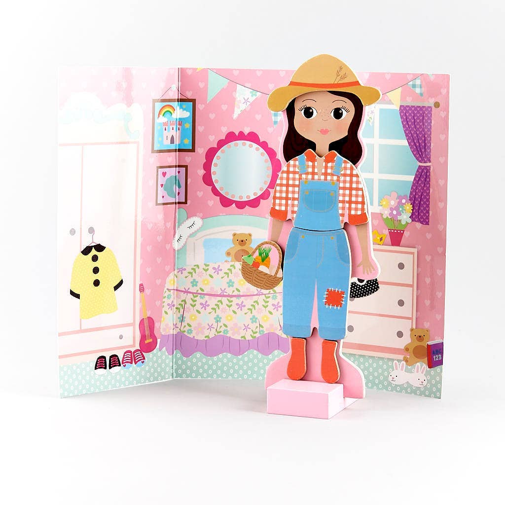 Floss & Rock - Sophia Magnetic Dress up Character - Grace and Fox
