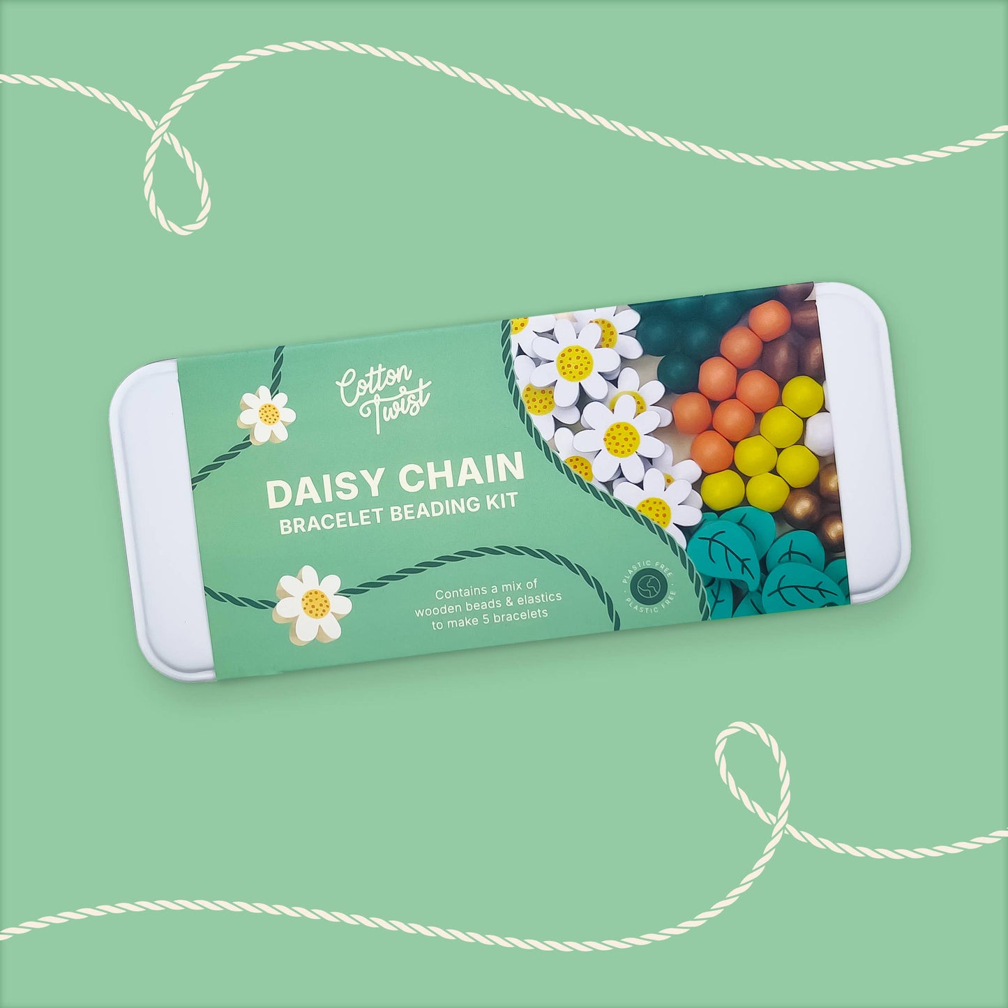 Daisy Bracelet Bead Kit by Cotton Twist - Grace and Fox