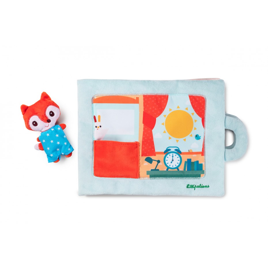 Lilliputiens - Good morning little fox - activity book - Grace and Fox