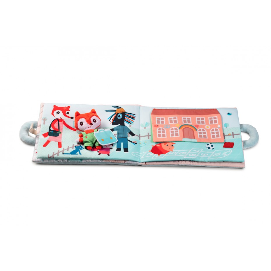 Lilliputiens - Good morning little fox - activity book - Grace and Fox
