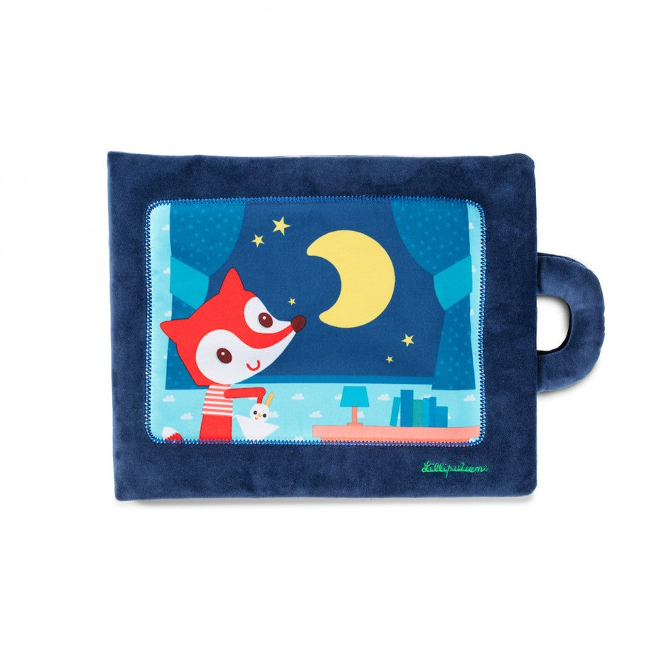Lilliputiens - Goodnight little fox - activity book - Grace and Fox